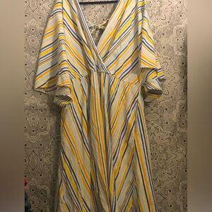 ELOQUII -DOLMAN SLEEVE SUMMER DRESS